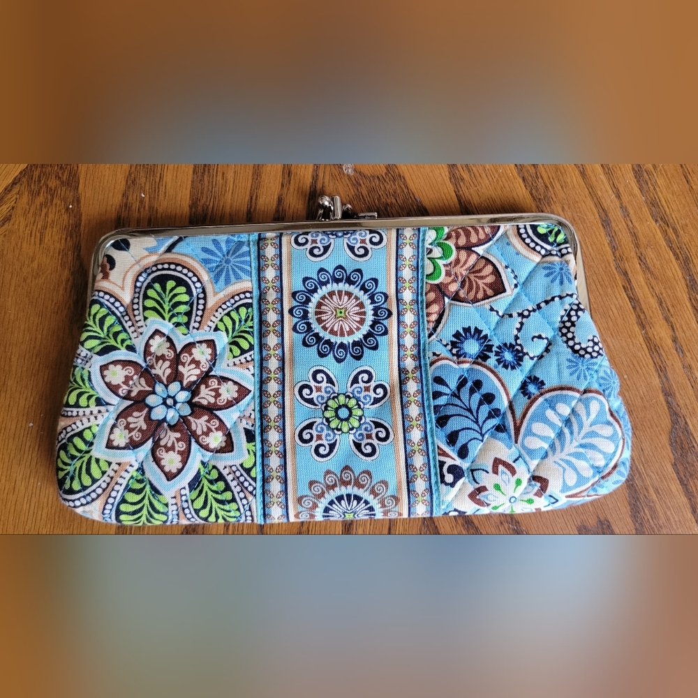 Vera Bradley Floral Clutch Wallet